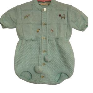 Vintage 60s Renzo’s Acrylic Baby Romper